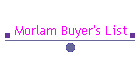 Morlam Buyer's List