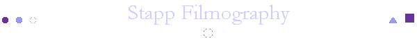 Stapp Filmography